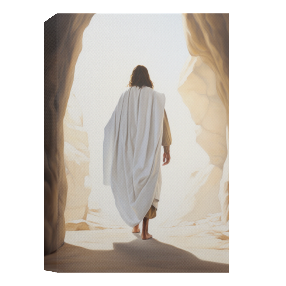 Jesus Christ Resurrected Canvas — 12 x 18