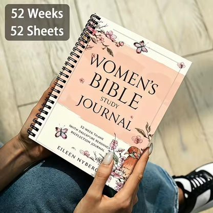 102pcs Christian Women's Bible Study Gift Box – Spiral Notebook, Pens & Scripture Labels