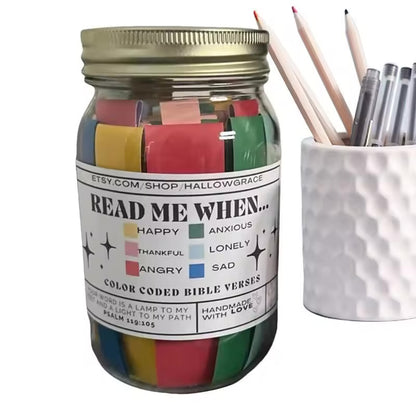 Handmade Portable Bible Verse Cards