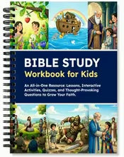 Kids Interactive Bible Study Devotional Notebook